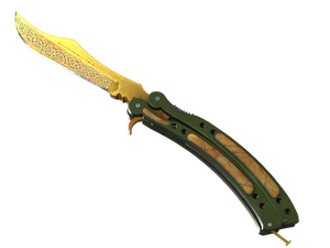 ★ StatTrak™ Butterfly Knife | Lore (Minimal Wear)